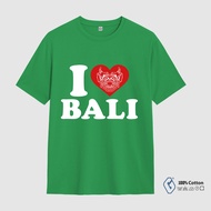 kaos distro I Love Bali / baju distro Merchandise Bali