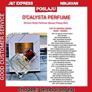 D'CALYSTA PERFUME EXCLUSIVE For Women 100% Original Hq BODY PERFUME MINYAK WANGI TAHAN LAMA (30ml) R