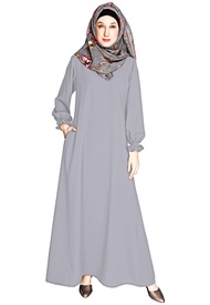 Modern Jubah Dress for Muslimah Plus Size Xs to 8XL