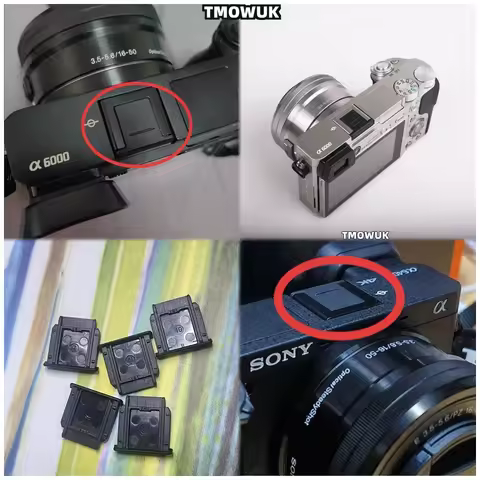 For Sony A7 III A7R IV A7S III A9 II A7C II A6400 FX3 A6100 Hot Shoe Cover Camera Accessories Cap Pr