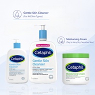 Cetaphil - Gentle Cleanser 473ml / 1.25L | Moist Cream 550g