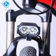 E-Bikeไฟหน้ารถมอเตอร์ไซค์แบบLED 36V 48V 60Vจักรยานสกูทเตอร์ไฟฟ้าฮอร์นไฟหน้า