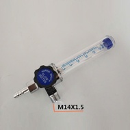 Gas meter tube set - Valve assembly, argon/CO2 meter flow meter tube