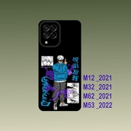 HP Samsung M12 / Samsung M32 / Samsung M62 / Samsung M53 Case - Cool Flexible Black Silicone Phone C