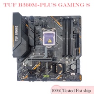 For TUF B360M-PLUS GAMING S Motherboard 64GB LGA 1151 DDR4 Micro ATX Mainboard Tested Fully Work