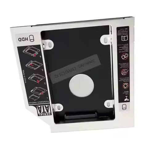 2nd Hard Drive HDD SSD Optical bay Caddy Bracket for Sony Vaio VPCEB4J0E SVE1512s1rw sve1711g1rw VPC