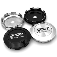 CarDIY 4PCS 77mm Car Wheel Cap WedsSport AOW TC105X 17 18 Inch NK Wheel Center Cap Rim Hub Cover