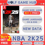 NBA 2K25 BUY 2 FREE 1 (Nintendo switch) Digital Game Download Permainan Digital Muat Turun Permainan