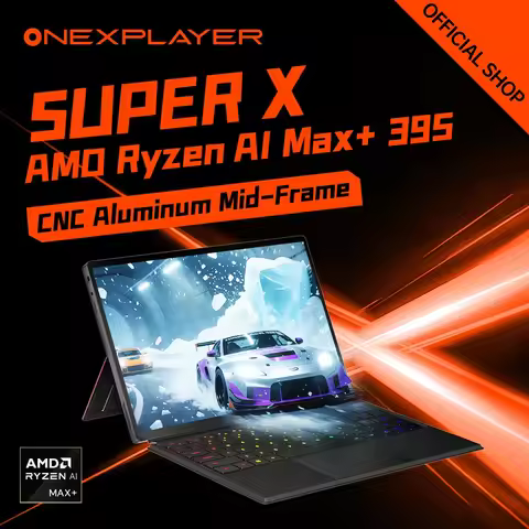 New AMD Ryzen AI Max+395 One XPlayer Super X 14-Inch 2.8K AMOLED 60/120HZ display Gaming tablet-lapt