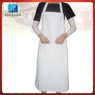 2pcs White Cooking Apron Style Apron White Sleeveless Apron Waterproof Cooking Apron kgirgmall