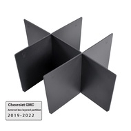 Suitable for Chevrolet GMC Armrest Box Layered Partition GMC Seirra 1500 Car Interior Modification S