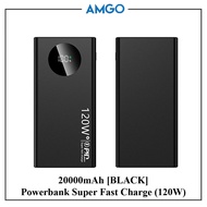 AMGO 3C Certification Powerbank 3C Super Fast Charging Type C Power Bank 3C PD 120W 10000mAh 20000mA