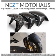 Ggr / Yadea Custom Front Mudguard ( Carbon / Forge / Snake )