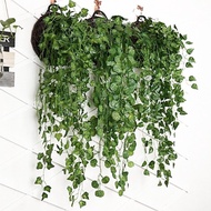 GUNINCO DAUN RAMBAT sintetis hiasan dinding hijang rak daun Murah