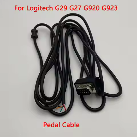 Sim Racing Game Steering Wheel Pedal Cable For Logitech G29 G27 G920 G923 Pedal Line Accessories