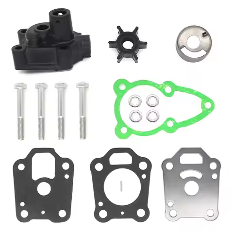 Water Pump Repair Kit 16159A03 With Housing For Outboard Mercury 2 2.5 3 4 5 6 HP- 4& 2 Stroke Engin