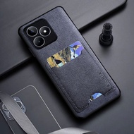 REALME C63 / C53 CASE LEATHER WITH CARD SLOT CARD AIORIA
