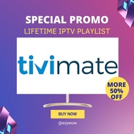 TIVIMATE IPTV PLAYER LIFETIME PLAYLIST ENTERTAINMENT HOME SETUP