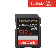 SanDisk Extreme Pro SDXC, SDXXD 512GB, V30, U3, C10, UHS-I, 200MB/s R, 140MB/s W, 4x6, Lifetime Limited ( SDSDXXD-512G-GN4IN ) ( เมมโมรี่การ์ด เอสดีการ์ด )