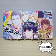 3 DJ Comics BL by @aphin123 preloved - Pak Pol x Kang Ojol 1 2, Mas-mas printing x artist fudanshi B