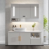 Mirror Cabinet Bathroom Cabinet Combination Bathroom Washstand Washbasin Slab Counter Basin Smart Mirror Cabinet