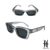 Sunglasses Men Women Rectangular Frame Korean Fashion Style Vintage Retro Distro Brand HATRED ALIVE 