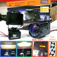 Biled Projector 1.5 Inch Matrix Car Motorcycle Lights