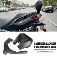 New Motorcycle Rear Passenger Seat Tailstock Backrest Back Rest Cushion Pad For Yamaha X-max XMAX 300 X-max300 Xmax300 2018-2023