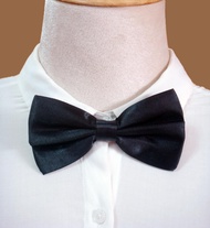 หูกระต่าย Bow Tie  โบว์ไท สีดำ แบบเรียบ
