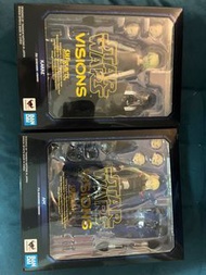 Bandai shf Star Wars Visions 人偶