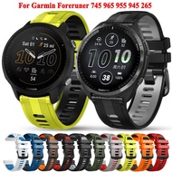 Sport Silicone Strap For Garmin Forerunner 965 Band Wristband 955 Solar 945 LTE 935 745 Watchband Ac