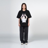 [ADLV] Baby FACE SHORT SLEEVE T-SHIRT BLACK BINOCULARS