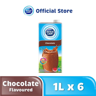 Dutch Lady UHT Milk - Full Cream / Chocolate (1L)