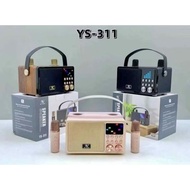 [Ready Stock] SU-YOSD YS-311 Bluetooth Speaker Karaoke With Dual Microphone