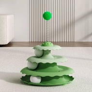 3-storey cat ball tower toy for cats