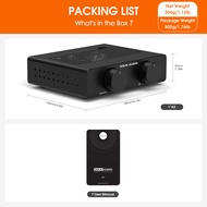 Douk Audio A5 TPA3255 Stereo Amp HiFi Audio Class D Amplifier High-Pass Filter Home Power Desk Amp 3