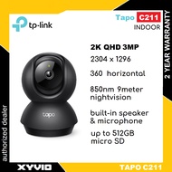 TP-LINK TAPO C211 2K QHD Pan/Tilt Home Security Wi-Fi Camera (Tapo C211 / C225 / C120 / C500 / C520W