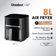 Gaabor Air Fryer 8L Non-Stick Coating Visual Window Smart Touch Control Penggoreng Udara AF-80T01A