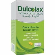 Dulcolax 5mg contents 200 tablet