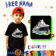 Cruise Ship Kids T-Shirt | Cruise Ship Kids Clothes | [[ FREE NAME ]]