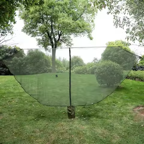 Portable Hanging Mosquito Net Separate Bugs Net for Camping Hammocks Anti-Mosquito Bed Net Accessory