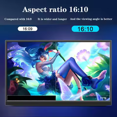 16-inch computer with an extended touch screen Switch PS4/5 Mobile game console laptop computer expa