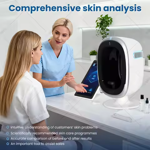 New Aisia O1 15.6Inch Big Ipad 3D Ai Digital Smart Scanner Facial Skin Analyzer Face Aisia Skin Scan