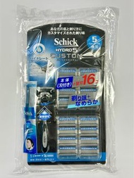 [免費送貨🚚💨] [日本空運到港] Schick 舒適 Hydro 5 Custom 男士剃鬚刀連刀片 (刀片總數：1️⃣7️⃣) (另連剃面小刀1️⃣把)