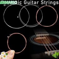 IARMARIOQR Classical Acoustic Guitar Strings, Stainless Steel Copper 3 Styles Folk Guitar Strings,  