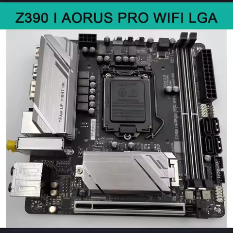 Z390 I AORUS PRO WIFI LGA 1151 DDR4 32GB PCI-E 3.0 Mini-ITX Desktop Motherboard