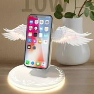 天使之翼無線充電器 支援快充 （二手商品）