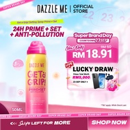 [HOT] DAZZLE ME Get a Grip Continuous Makeup Setting Spray Prime+ Set 50ml - Water & Sweat Transfer 