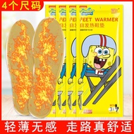 Beauty Hemerocallis Self-Heating Insole Foot Warmer Foot Warmer Foot Warmer Baby Warmer Winter Foot 