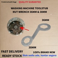 Washing Machine GEARBOX MECHANISM Tools Tub Nut Wrench 36mmx38mm ( Spannar)
